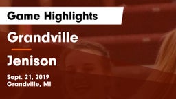 Grandville  vs Jenison Game Highlights - Sept. 21, 2019