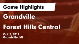 Grandville  vs Forest Hills Central Game Highlights - Oct. 5, 2019
