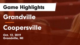 Grandville  vs Coopersville Game Highlights - Oct. 12, 2019