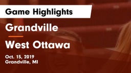 Grandville  vs West Ottawa  Game Highlights - Oct. 15, 2019
