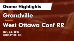 Grandville  vs West Ottawa Conf RR Game Highlights - Oct. 24, 2019