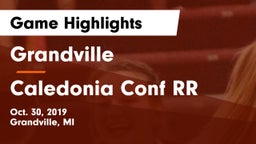 Grandville  vs Caledonia Conf RR Game Highlights - Oct. 30, 2019