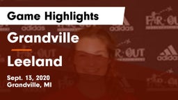 Grandville  vs Leeland  Game Highlights - Sept. 13, 2020