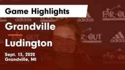 Grandville  vs Ludington  Game Highlights - Sept. 13, 2020