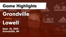 Grandville  vs Lowell  Game Highlights - Sept. 26, 2020