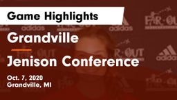 Grandville  vs Jenison Conference Game Highlights - Oct. 7, 2020