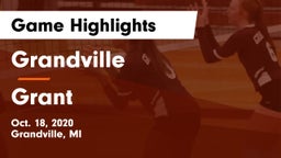 Grandville  vs Grant  Game Highlights - Oct. 18, 2020