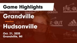 Grandville  vs Hudsonville  Game Highlights - Oct. 21, 2020
