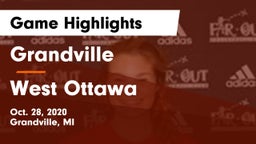 Grandville  vs West Ottawa  Game Highlights - Oct. 28, 2020