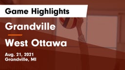 Grandville  vs West Ottawa  Game Highlights - Aug. 21, 2021