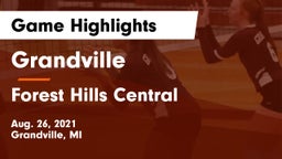 Grandville  vs Forest Hills Central  Game Highlights - Aug. 26, 2021