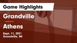 Grandville  vs Athens  Game Highlights - Sept. 11, 2021
