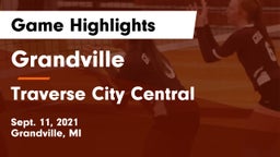 Grandville  vs Traverse City Central  Game Highlights - Sept. 11, 2021