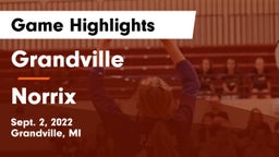 Grandville  vs Norrix  Game Highlights - Sept. 2, 2022