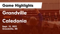 Grandville  vs Caledonia  Game Highlights - Sept. 15, 2022