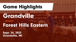 Grandville  vs Forest Hills Eastern  Game Highlights - Sept. 24, 2022