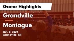 Grandville  vs Montague  Game Highlights - Oct. 8, 2022
