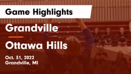Grandville  vs Ottawa Hills  Game Highlights - Oct. 31, 2022