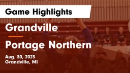 Grandville  vs Portage Northern  Game Highlights - Aug. 30, 2023