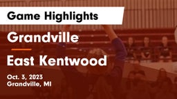 Grandville  vs East Kentwood  Game Highlights - Oct. 3, 2023