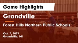 Grandville  vs Forest Hills Northern Public Schools Game Highlights - Oct. 7, 2023
