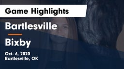 Bartlesville  vs Bixby  Game Highlights - Oct. 6, 2020