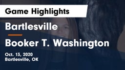 Bartlesville  vs Booker T. Washington Game Highlights - Oct. 13, 2020