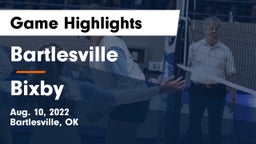 Bartlesville  vs Bixby  Game Highlights - Aug. 10, 2022