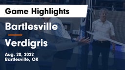 Bartlesville  vs Verdigris  Game Highlights - Aug. 20, 2022