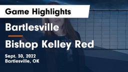 Bartlesville  vs Bishop Kelley Red Game Highlights - Sept. 30, 2022