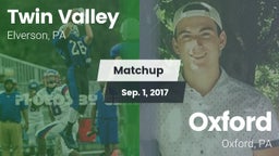 Matchup: Twin Valley vs. Oxford  2017