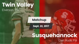 Matchup: Twin Valley vs. Susquehannock  2017