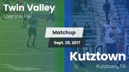Matchup: Twin Valley vs. Kutztown  2017
