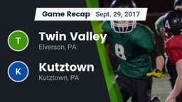 Recap: Twin Valley  vs. Kutztown  2017