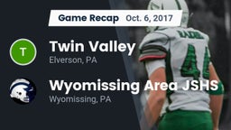 Recap: Twin Valley  vs. Wyomissing Area JSHS 2017