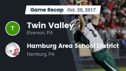 Recap: Twin Valley  vs. Hamburg Area School District 2017