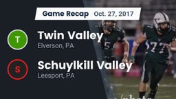 Recap: Twin Valley  vs. Schuylkill Valley  2017