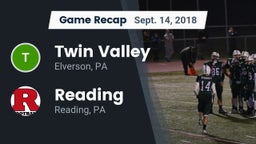 Recap: Twin Valley  vs. Reading  2018