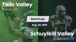 Matchup: Twin Valley vs. Schuylkill Valley  2019