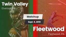 Matchup: Twin Valley vs. Fleetwood  2019
