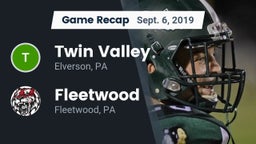 Recap: Twin Valley  vs. Fleetwood  2019