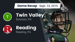 Recap: Twin Valley  vs. Reading  2019