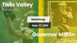 Matchup: Twin Valley vs. Governor Mifflin  2019