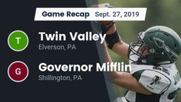 Recap: Twin Valley  vs. Governor Mifflin  2019