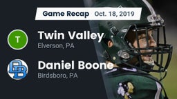 Recap: Twin Valley  vs. Daniel Boone  2019