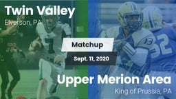 Matchup: Twin Valley vs. Upper Merion Area  2020