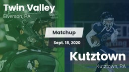 Matchup: Twin Valley vs. Kutztown  2020