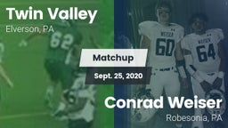Matchup: Twin Valley vs. Conrad Weiser  2020