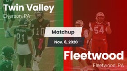 Matchup: Twin Valley vs. Fleetwood  2020