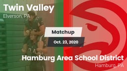 Matchup: Twin Valley vs. Hamburg Area School District 2020